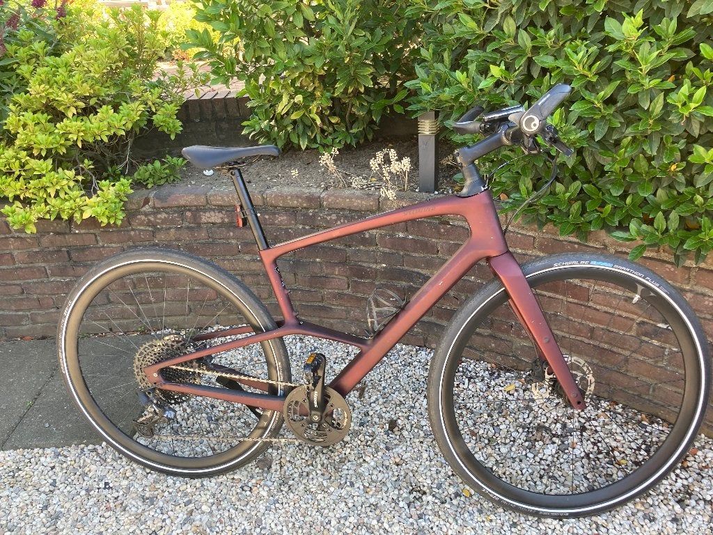 Specialized Sirrus Carbon x5.0 (vélo de gravel/fitness/city), 10 à 15 vitesses, 53 à 56 cm, Comme neuf, Enlèvement