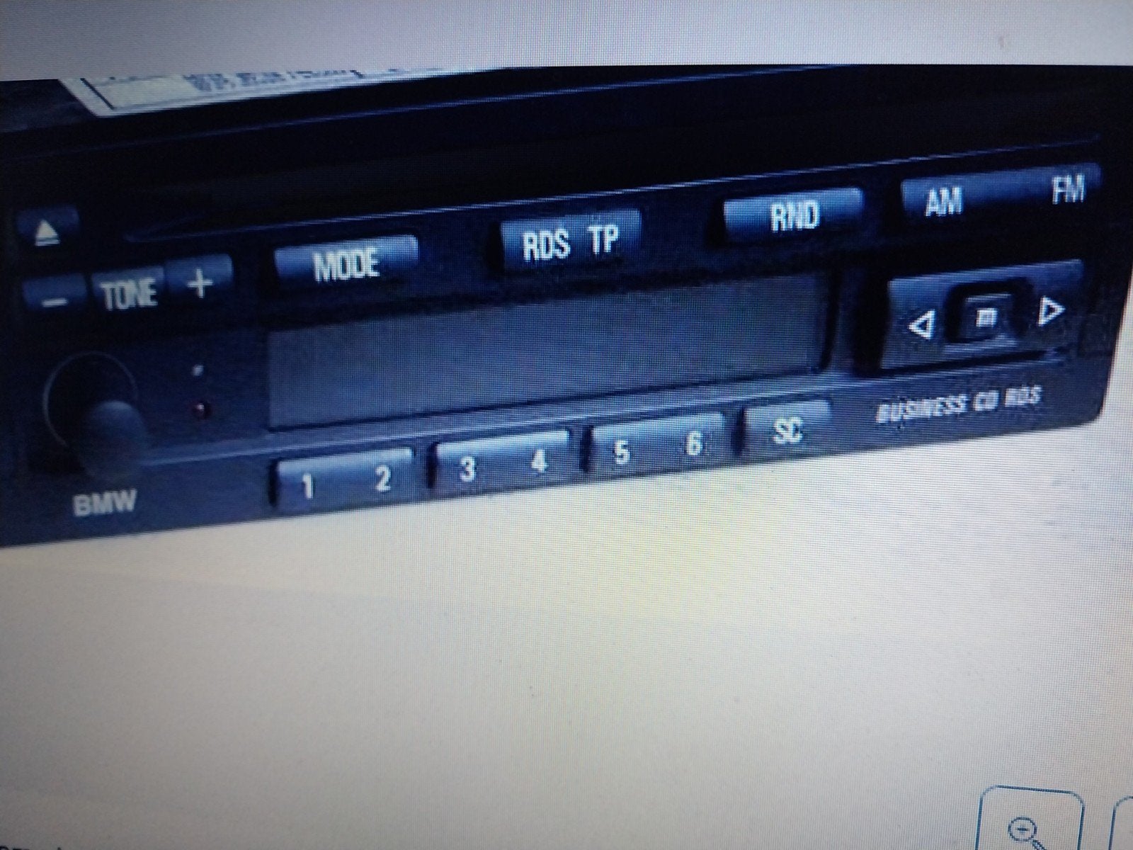 bmw radio cd business GEZOCHT, Ophalen of Verzenden