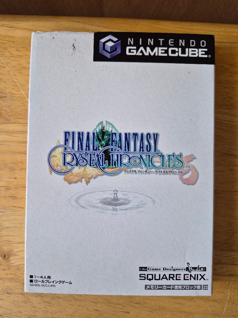 Jeu Gamecube Final Fantasy Crystal Chronicles - Import Japon, Games en Spelcomputers, Games | Nintendo GameCube, Ophalen, Role Playing Game (Rpg)