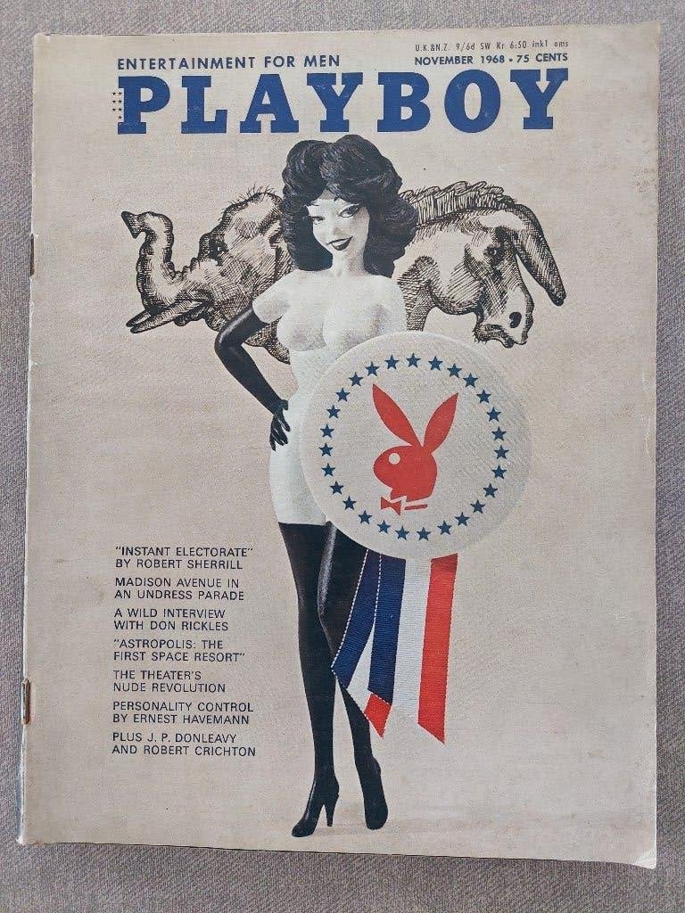 Playboy  november 1968, Livres, Journaux & Revues, Enlèvement, Utilisé