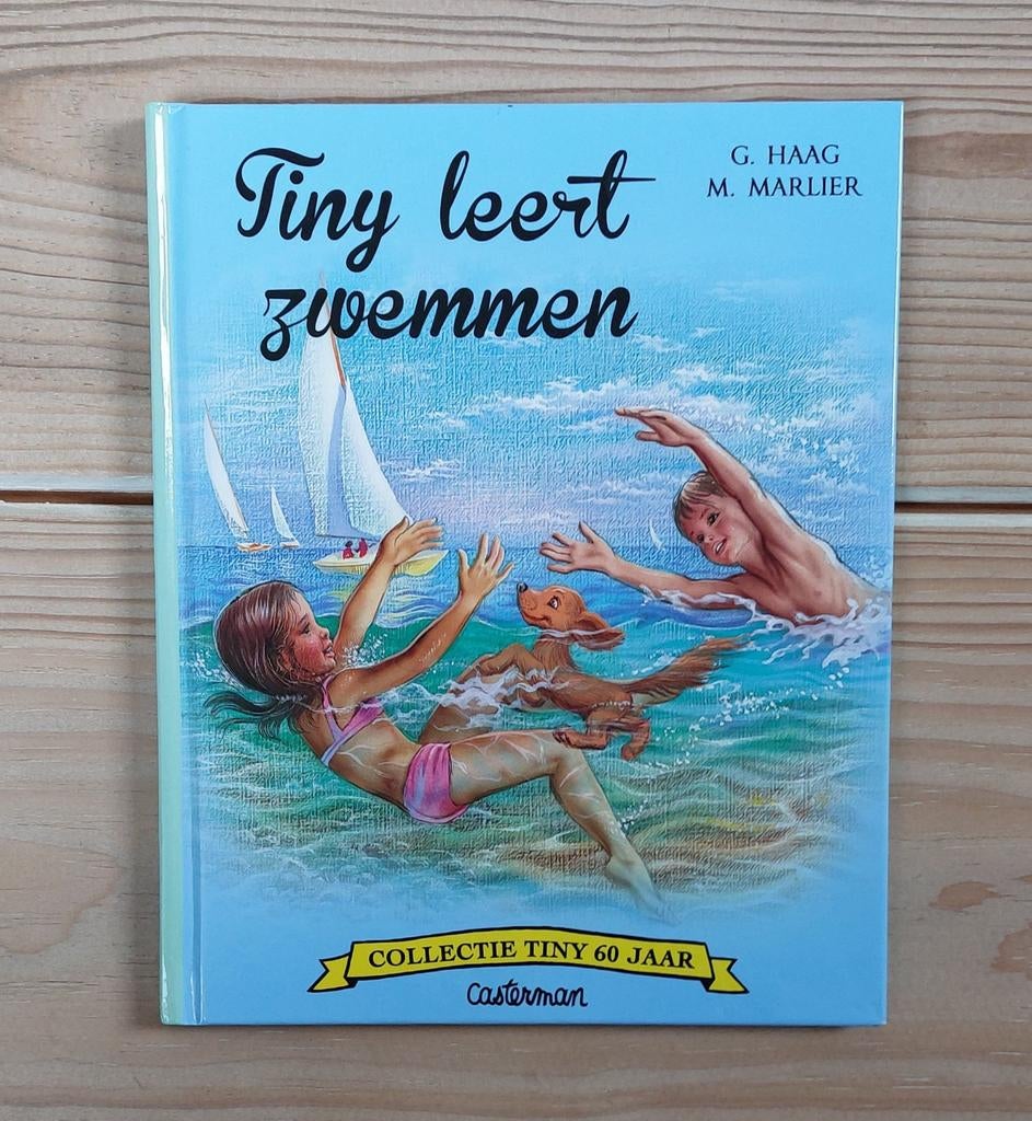 Gijs Haag - Tiny leert zwemmen, Boeken, Ophalen, Zo goed als nieuw, Gijs Haag