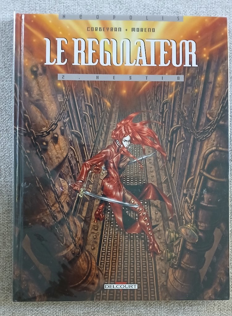 BD Le Régulateur 2 EO Neuf Dédicacé Corbeyran Moreno, Eén stripboek, Ophalen of Verzenden, Nieuw