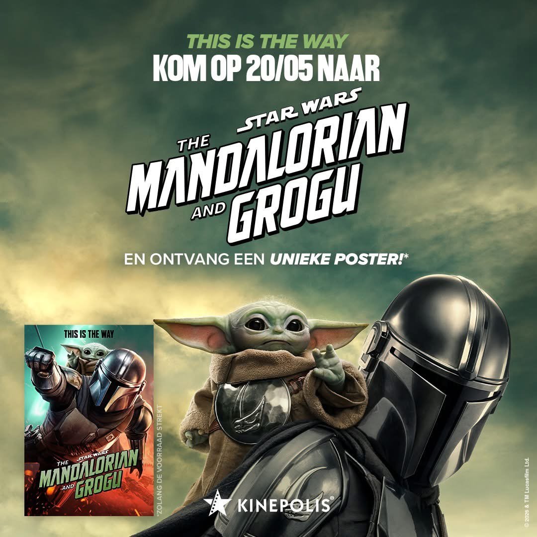 Mando and grogu poster, Enlèvement, Neuf, Livre, Poster ou Affiche