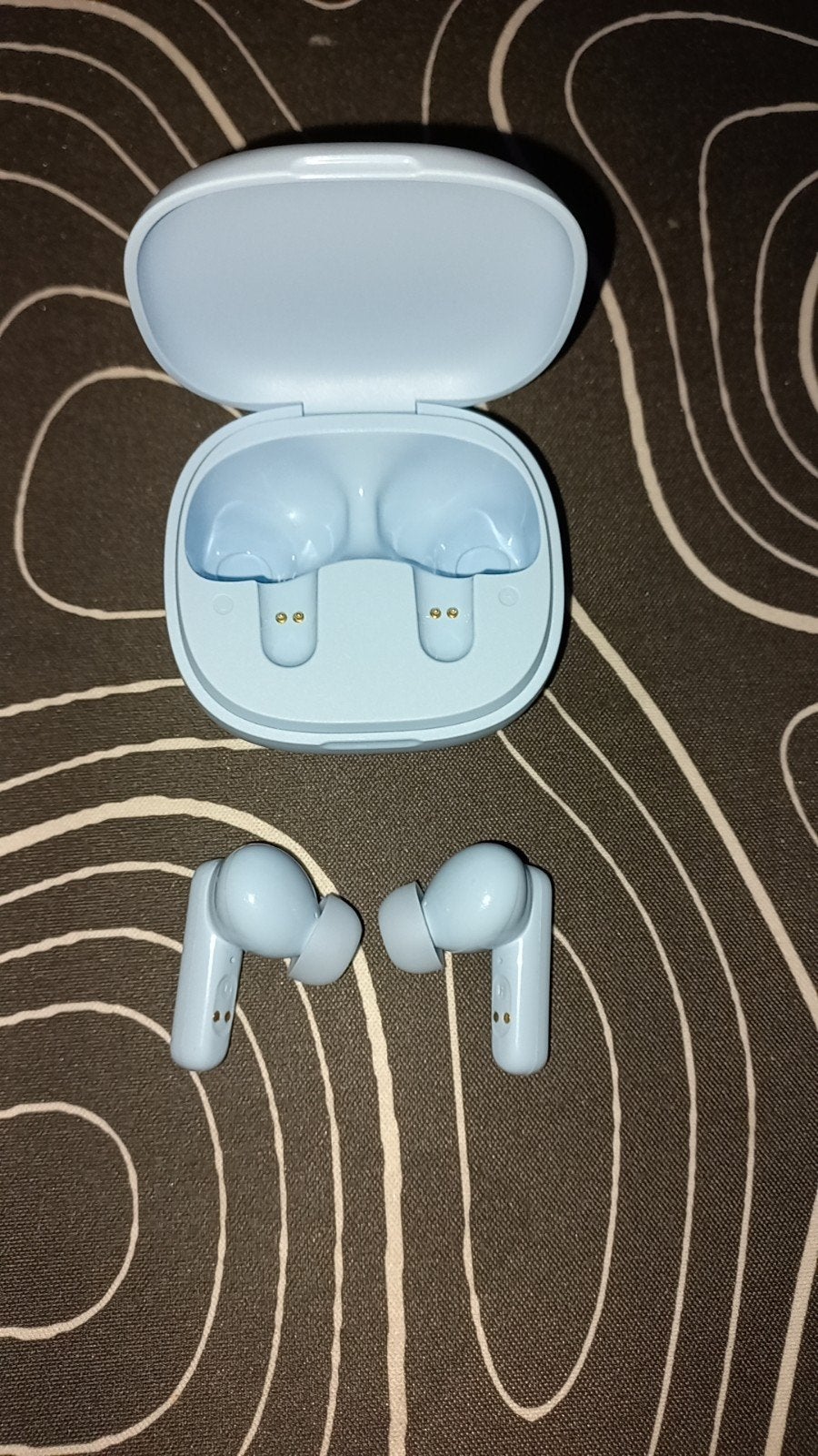Gloed nieuwe Sound core oortjes., Télécoms, Téléphonie mobile | Écouteurs, Neuf, Intra-auriculaires (In-Ear), Soundcore, Bleu
