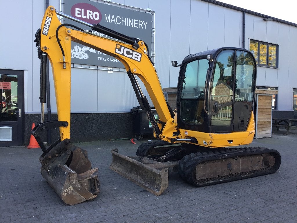 JCB 8045 ZTS, Ophalen, Graafmachine
