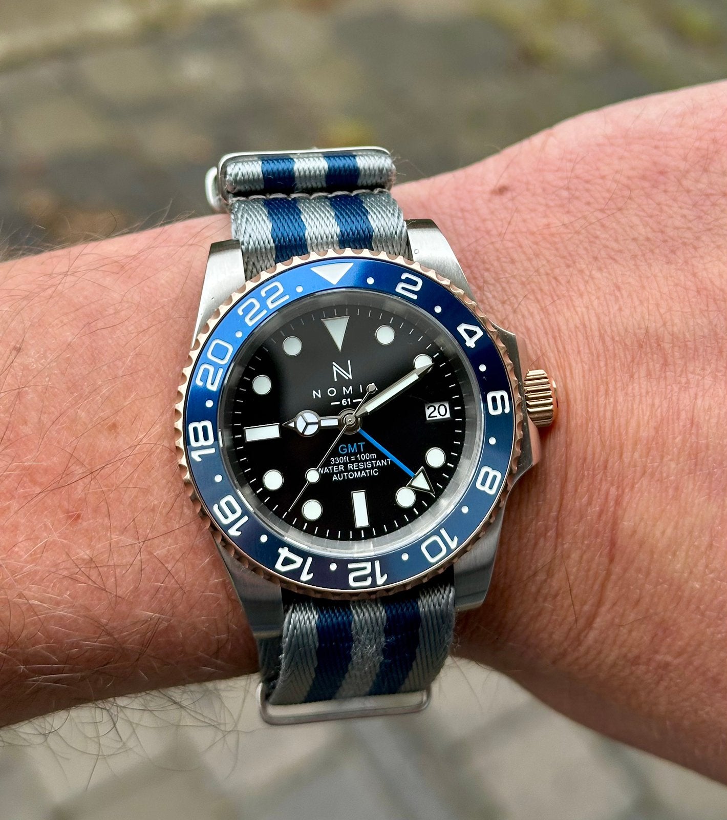 NOMIA 61 | Horloges op maat gemaakt in Namen, Overige merken, Staal, Staal, Nieuw