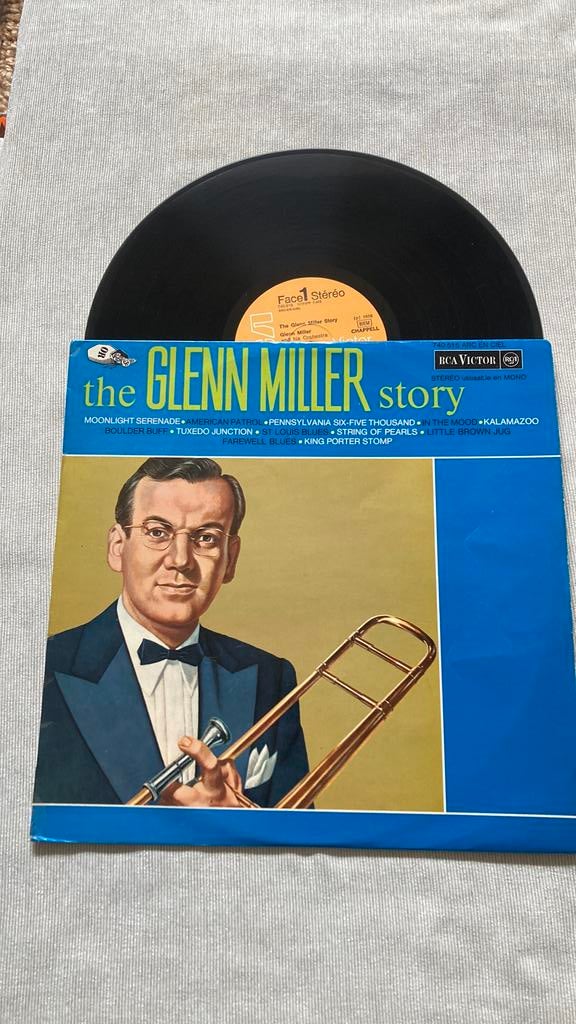 Glen Miller story LP - Orchestra Jazz, Cd's en Dvd's, Gebruikt, Ophalen of Verzenden, Voor 1940, 12 inch