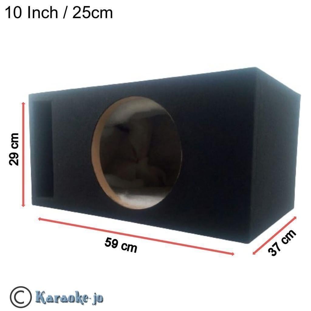 Subwoofer behuizing met brede poort 10 inch 25cm, Enlèvement ou Envoi, Neuf
