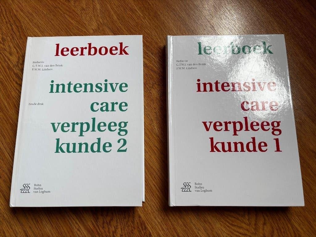 Intensive care deel 1+ 2, Bohn Stafleu van loghum, Hoger Onderwijs, Nieuw, Ophalen of Verzenden