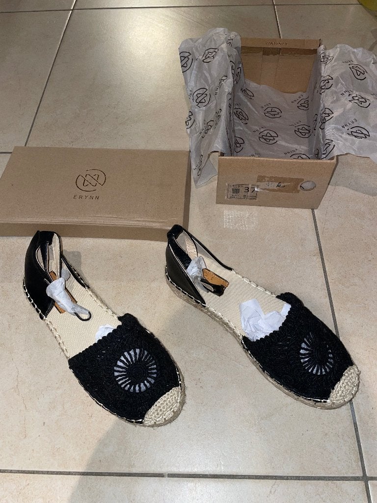 Espadrilles neuves (37 ou 38), Enlèvement, Neuf, Espadrilles