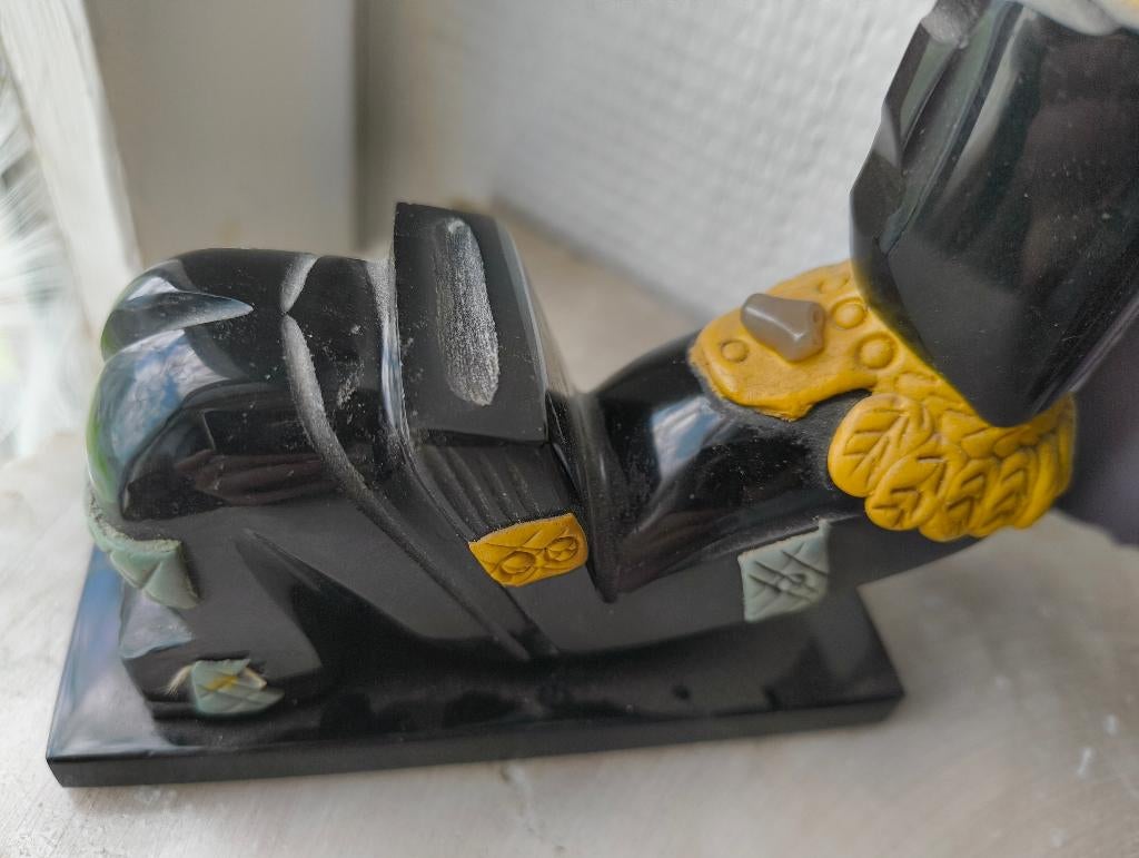 Mexicaans obsidiaan beeld, Ophalen, Gebruikt