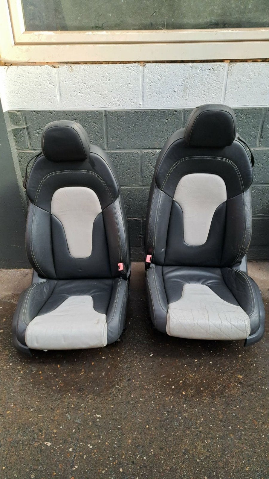 2 sièges en cuir Vw , Audi, Autos : Pièces & Accessoires, Enlèvement, Utilisé, Volkswagen