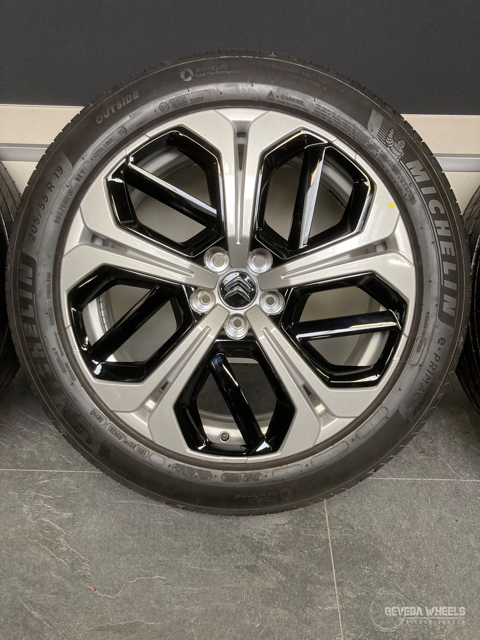 19” originele Citroen C5 X / C5 Aircross velgen + banden, Auto-onderdelen, Banden en Velgen, 19 inch, Gebruikt, -, -