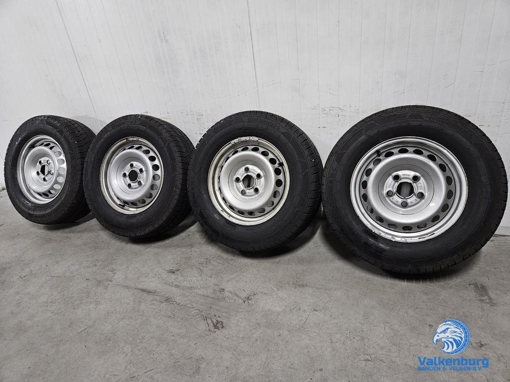 9mm! Originele VW Crafter MAN TGE 16 inch stalen velgen TPMS, Auto-onderdelen, Banden en Velgen, -, Banden en Velgen, 235 mm, -