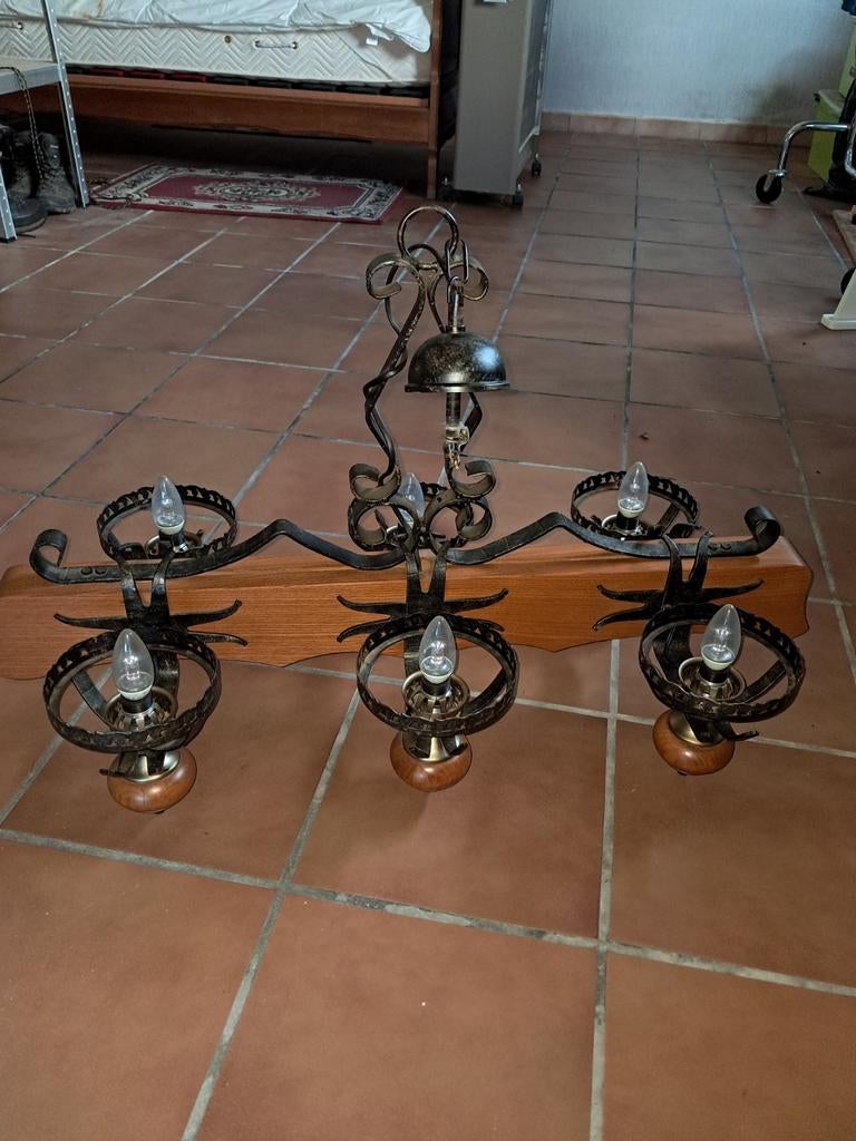 Mooie luster, Huis en Inrichting, Lampen | Kroonluchters, Ophalen