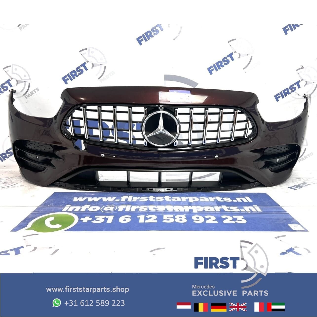W213 BUMPER FACELIFT AMG VOORBUMPER PAARS E Klasse + Mercede, Utilisé, -, Avant, -