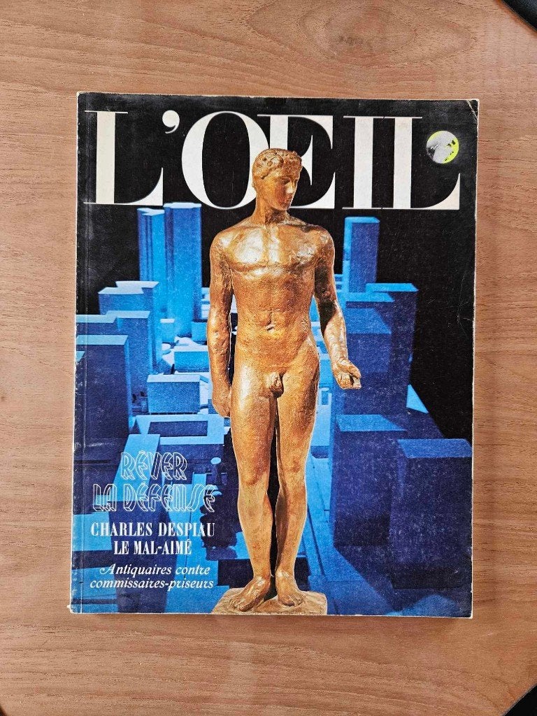 Revue d'art L'oeil octobre 1974 numéro 231, Antiquités & Art, Antiquités | Livres & Manuscrits, Enlèvement ou Envoi