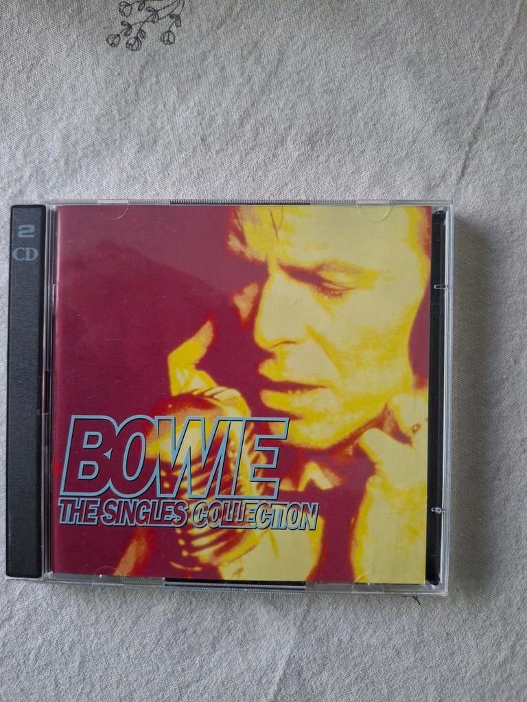 Dubbel cd david bowie the singles, Ophalen of Verzenden