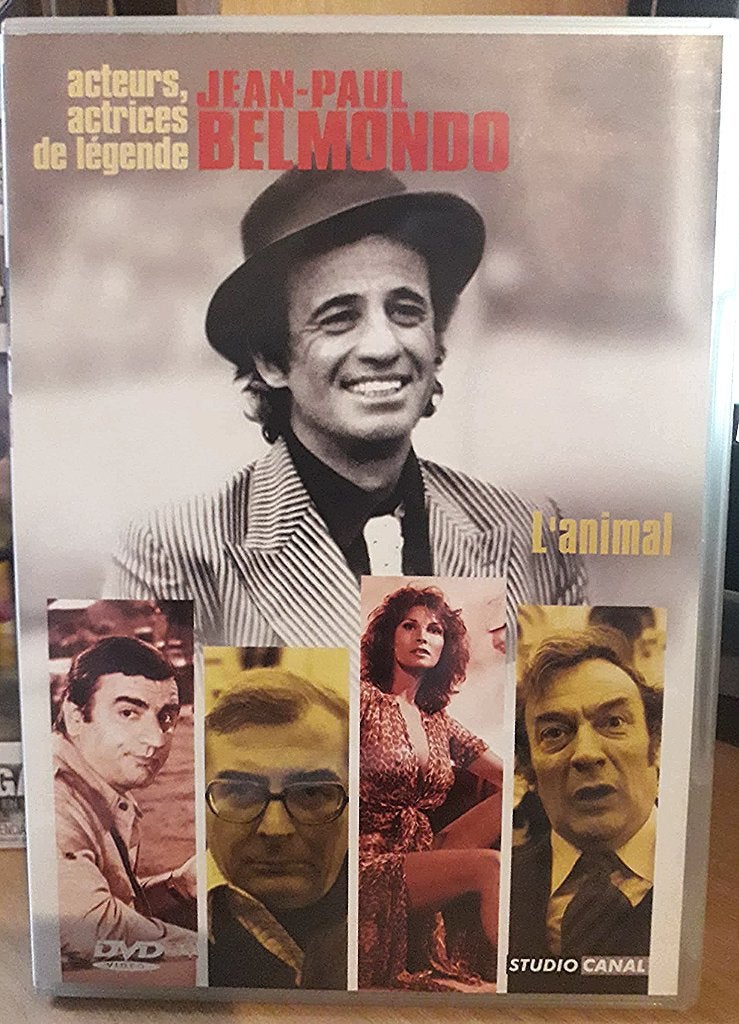 DVD L'Animal / Jean-Paul Belmondo, Enlèvement, Comme neuf