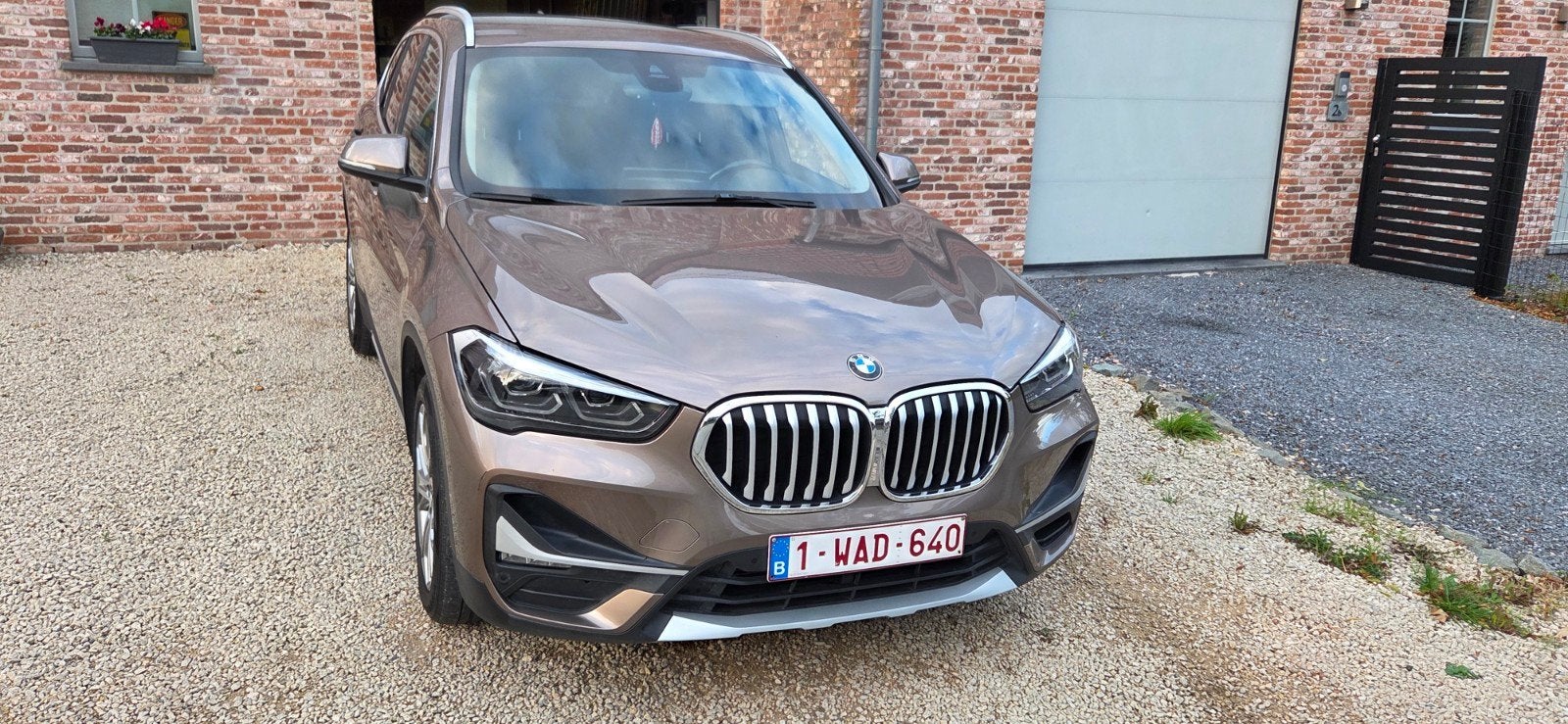 Prachtige BMW X1 sDrive20i Automaat (178 pk) – xLine – Leder, Auto's, Beige, Leder, X1, Automaat