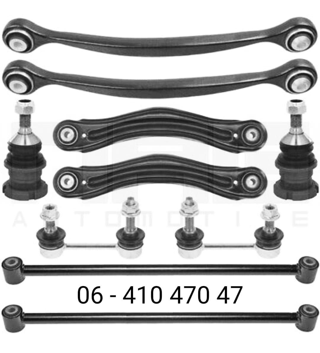 Mercedes W164 draagarmen Mercedes ML draagarmen reactiearmen, Auto-onderdelen, -, Nieuw, Ophalen of Verzenden, -