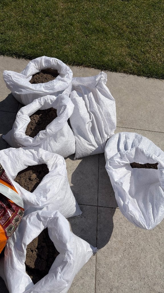 Tuinaarde, Enlèvement, Terre pour jardin