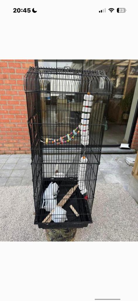 vogelkooi, Dieren en Toebehoren, Vogels | Hokken en Kooien, Ophalen, Zo goed als nieuw, Vogelkooi