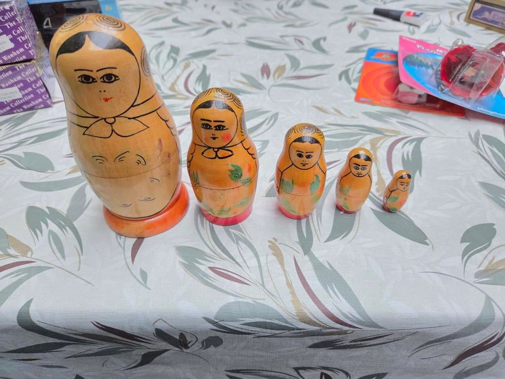Vintage matroesjka's, Ophalen