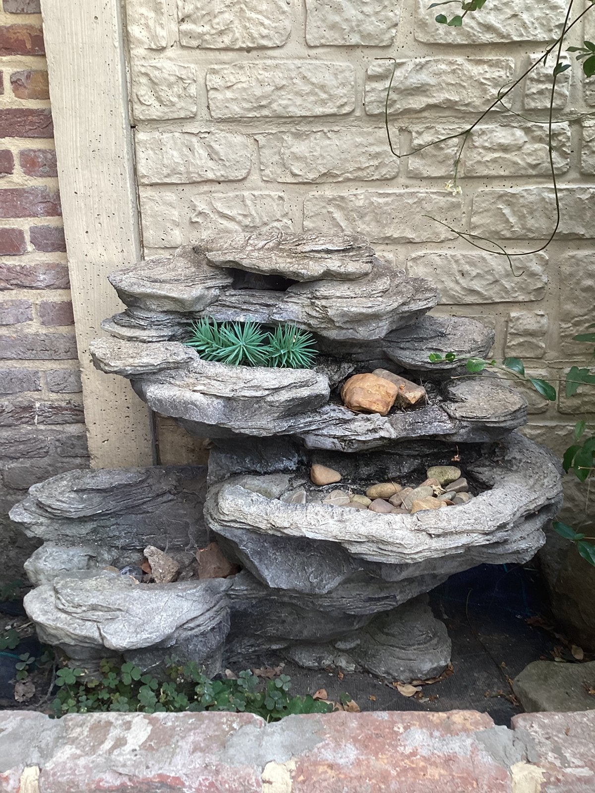 Rots waterval, Tuin en Terras, Ophalen, Gebruikt, Waterval