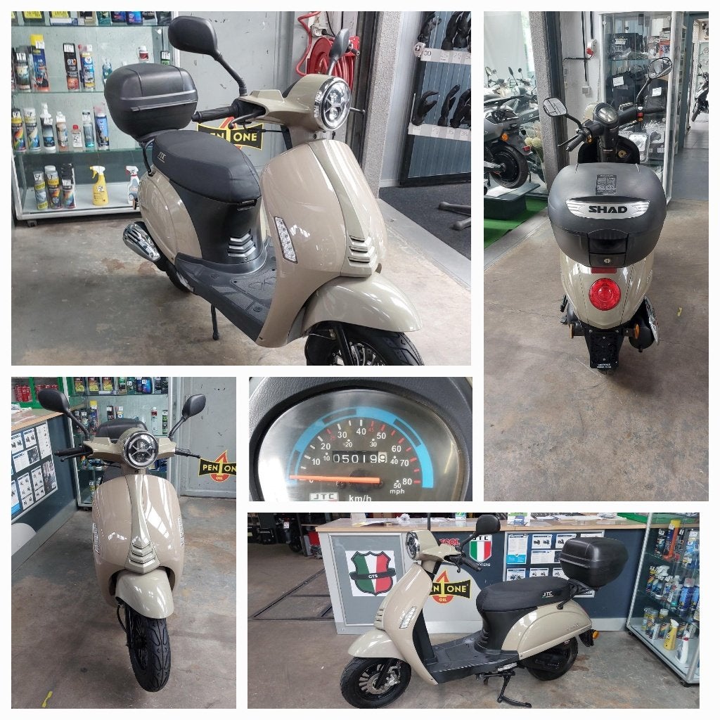 2dehands scooter jtc bella klasse A prijs 949€, Vélos & Vélomoteurs, Scooters | Marques Autre, JTC, Comme neuf, Enlèvement, Classe A (25 km/h)