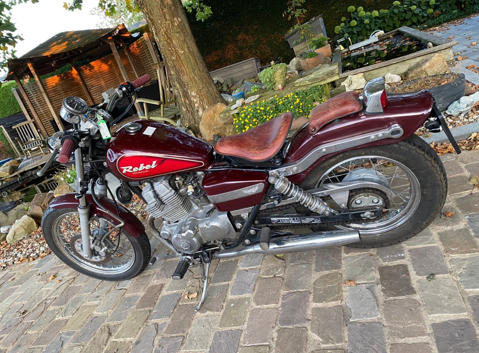 Honda rebel cb250 retrolook, Motoren, Motoren | Honda, Particulier, Chopper, 12 t/m 35 kW, 2 cilinders, Minimaal motorrijbewijs A2
