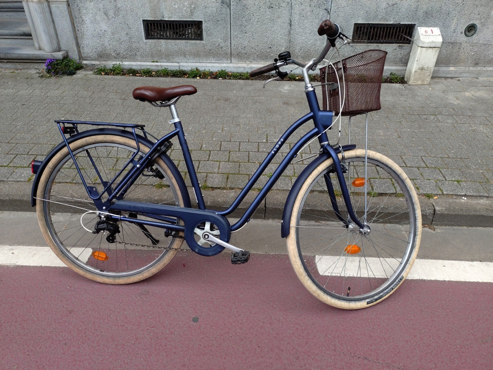 Damesfiets, Ophalen