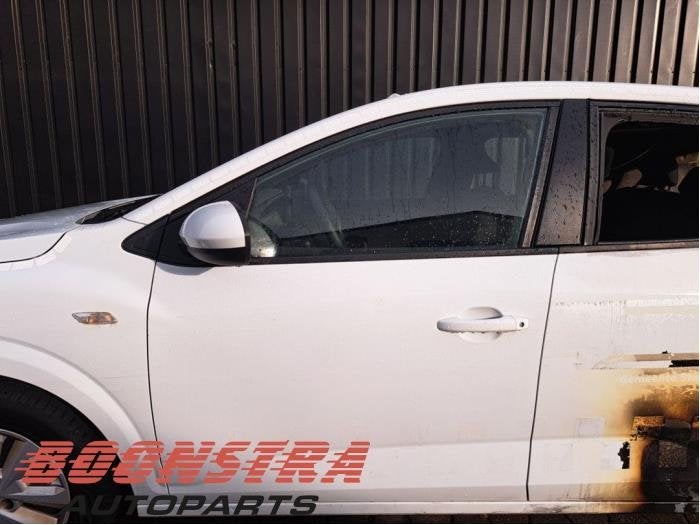 Portier 4Deurs links-voor van een Dacia Sandero (Sandero 21-, Dacia, Gebruikt, -, Deur