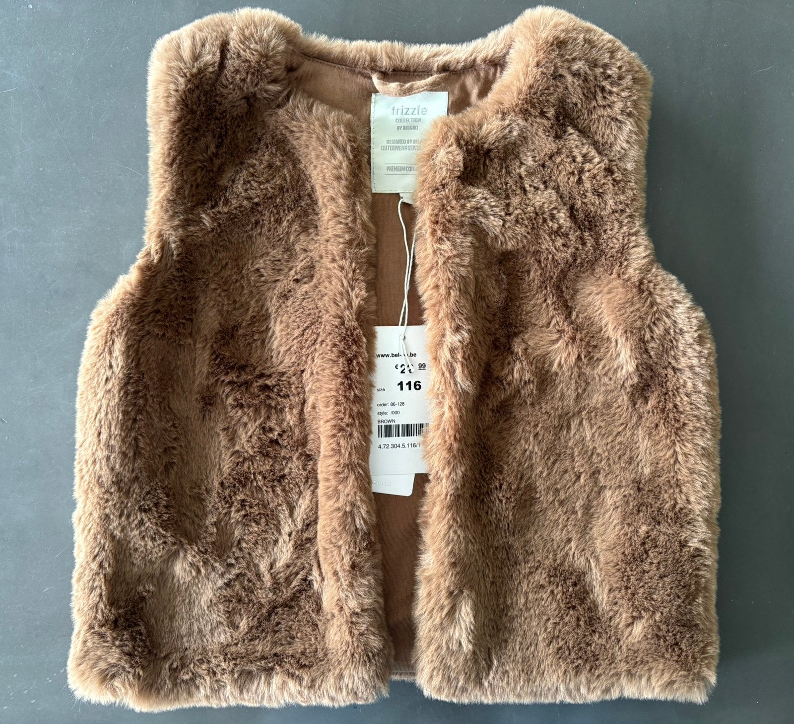 Bodywarmer nieuw 116 meisje, Enlèvement ou Envoi, Neuf, Fille, Manteau