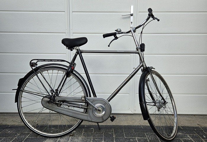 heren fiets,  kader 60 cm , 3 speed, Fietsen en Brommers, Ophalen, Gebruikt, Versnellingen, 57 tot 61 cm