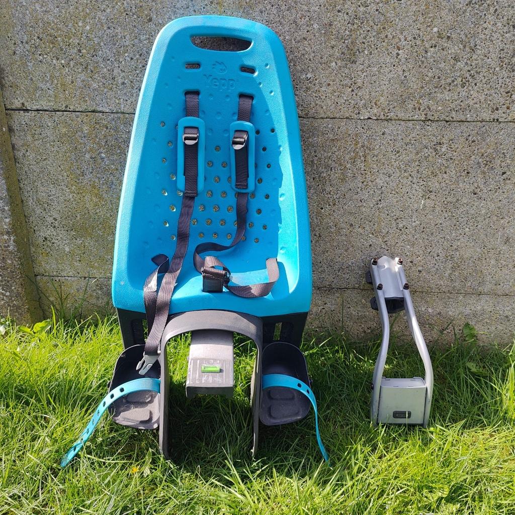Yepp Maxi fietsstoeltje achterzit op buis, Fietsen en Brommers, Ophalen, Achterzitje, Yepp (Thule), 0 t/m 18 kg