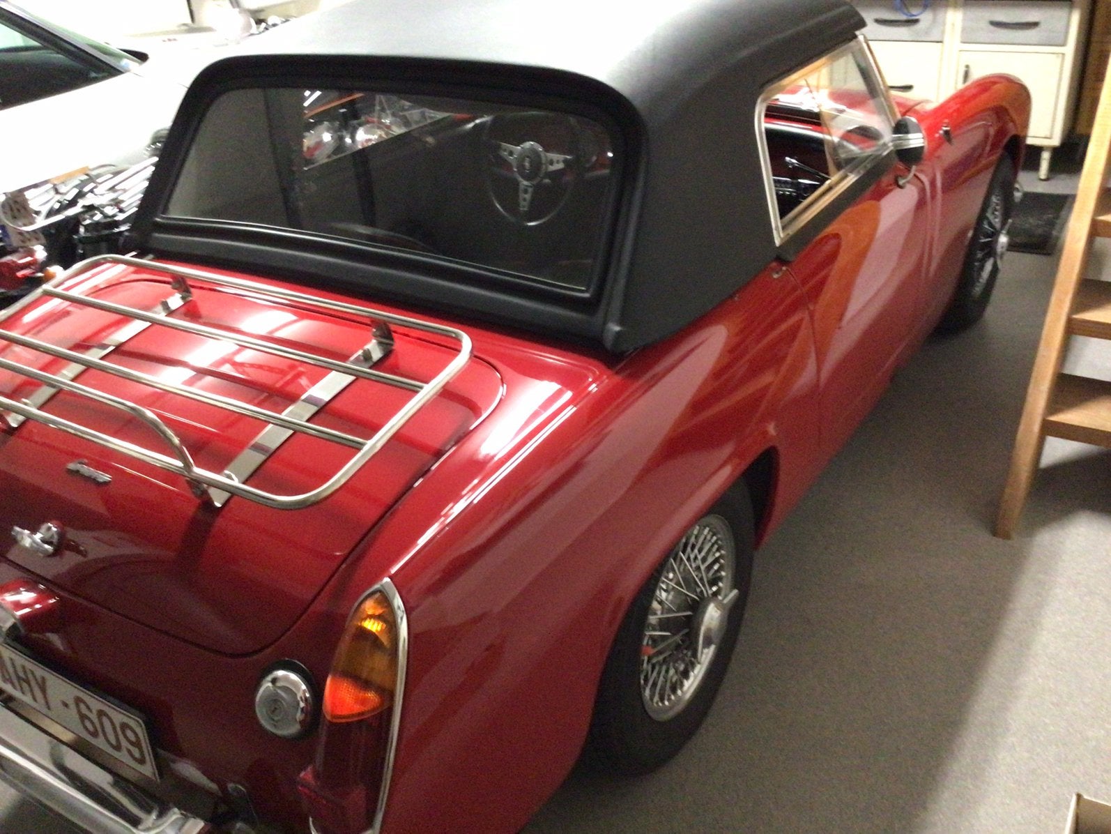 Austin Healey sprite 1962, Autos, Achat, Carnet d'entretien, Noir, Particulier
