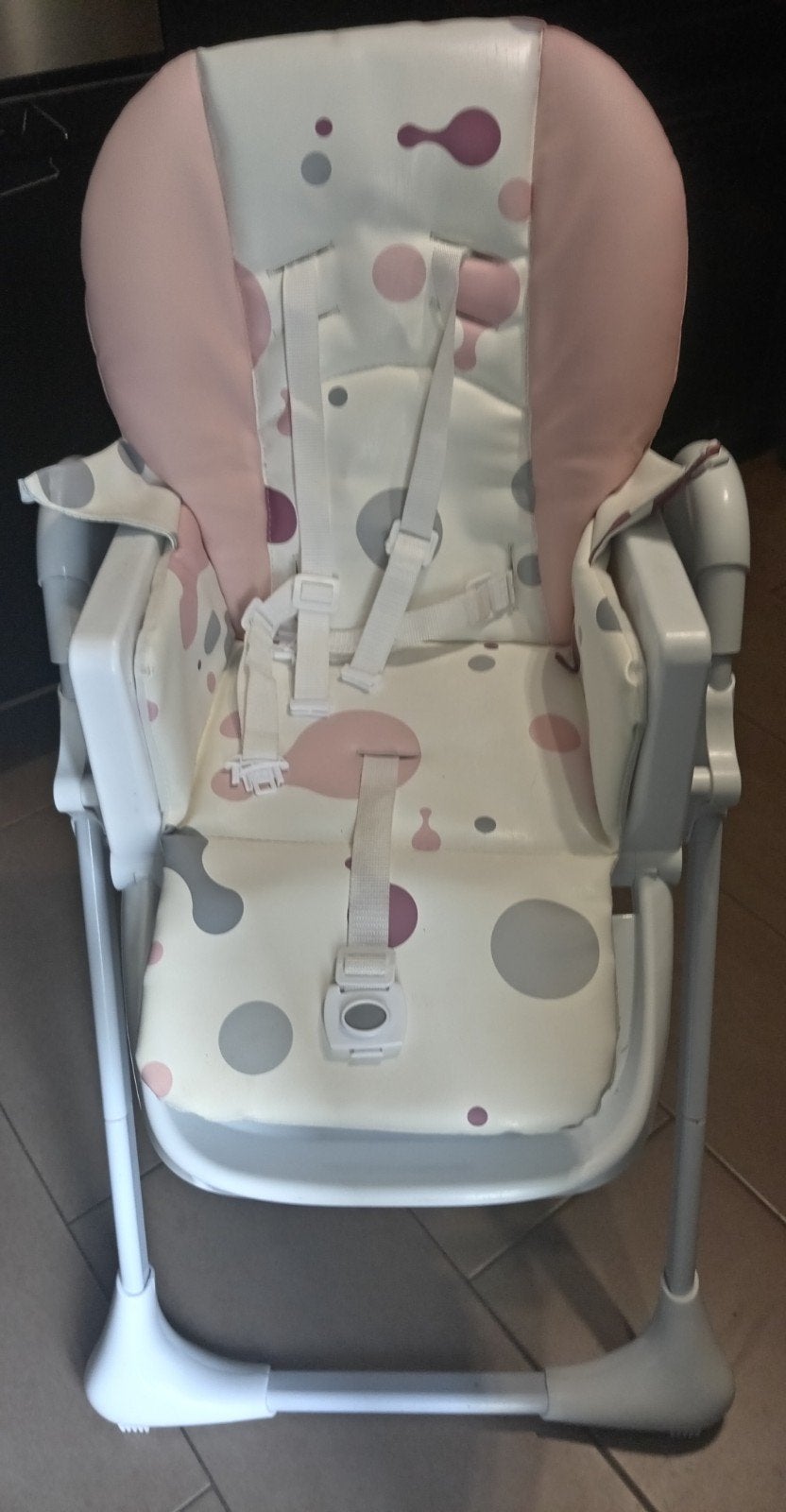 Kinderkraft chaise haute pliable pour bébé, Enfants & Bébés, Enlèvement, Utilisé, Chaise pliante, Plateau amovible