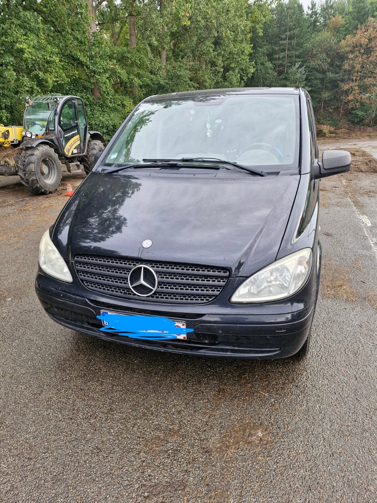 mercedes vito van 2010 202000km, Auto's, Achterwielaandrijving, Zwart, Particulier, Euro 4