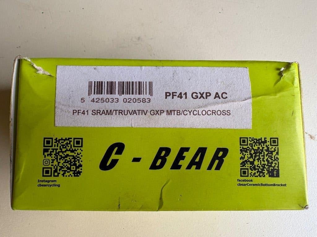 C bear bottom-bracket Ceramic, Fietsen en Brommers, Crankstel of Pedalen, Gravelbike, Ophalen of Verzenden, Zo goed als nieuw