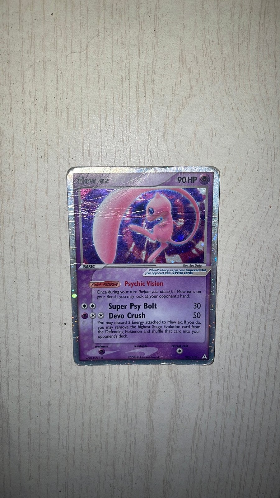 Pokémon Mew ex 100/110 – EX Unseen Forces 2005 – Holo, Hobby en Vrije tijd, Verzamelkaartspellen | Magic the Gathering, Ophalen