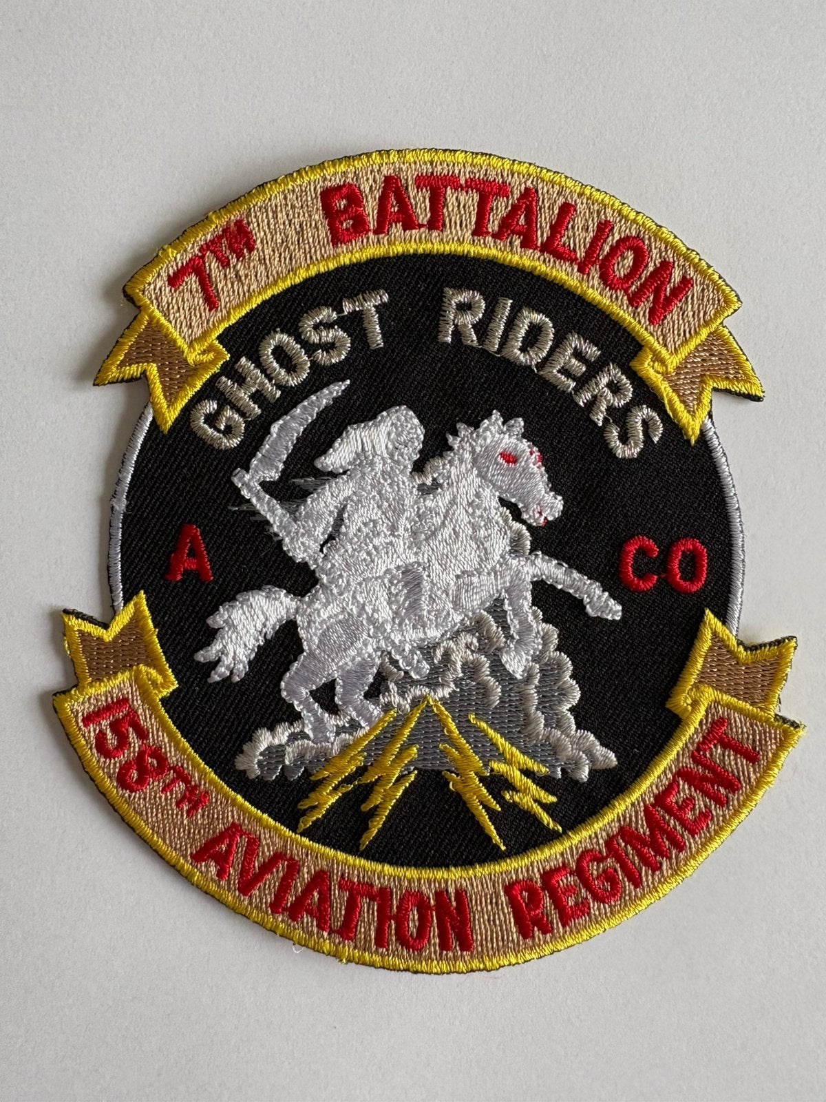 US Army 7th battalion 158th aviation regiment patch, Ophalen of Verzenden