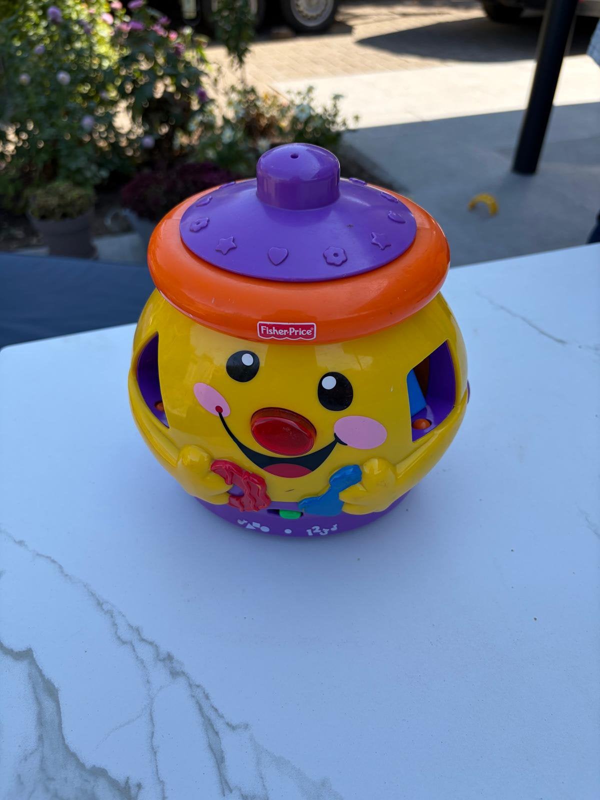 Fisher-Price iducatieve koekjestrommel, Verzamelen, Ophalen, Zo goed als nieuw