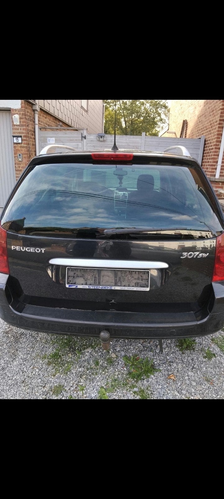 Peugeot 307SW, Zwart, 1600 cc, 5 deurs, Particulier