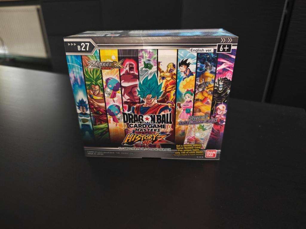 Dragonball Z - Histoire du booster Z, Enlèvement ou Envoi, Booster