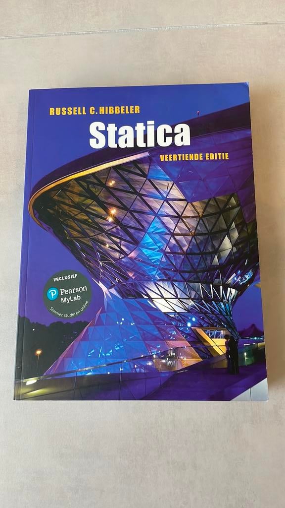 Russell Hibbeler - Statica 14e editie, Boeken, Ophalen of Verzenden, Nederlands, Russell Hibbeler