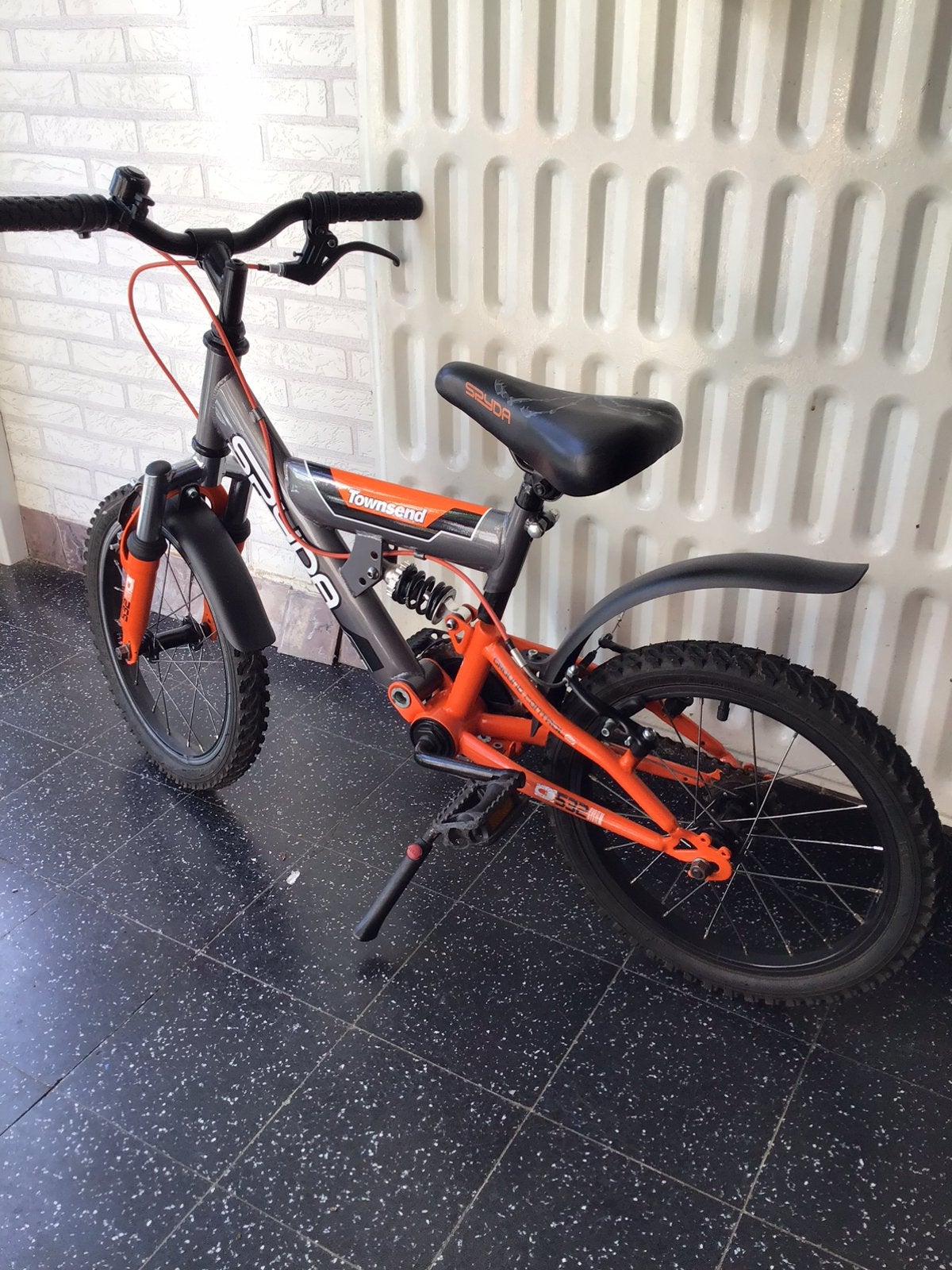Jongensfiets 16 inch met veringen, Ophalen