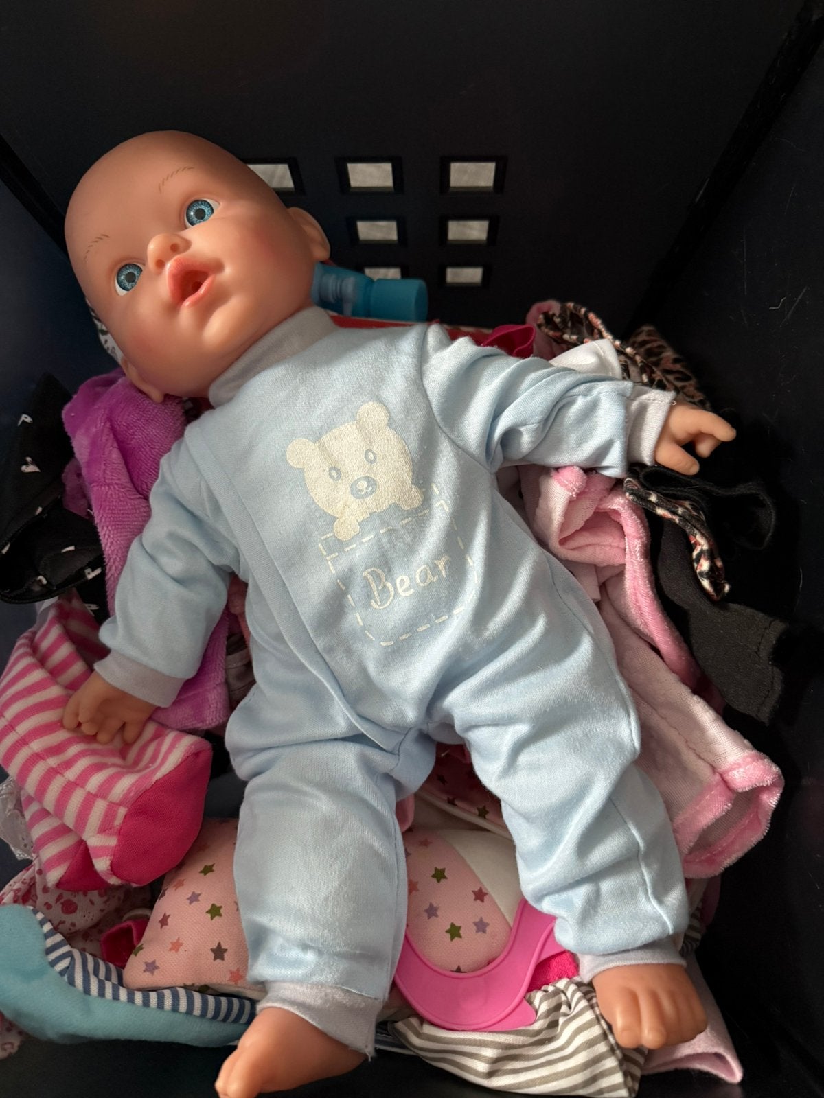 Poupée + accesoires, Enlèvement, Comme neuf, Baby Pop