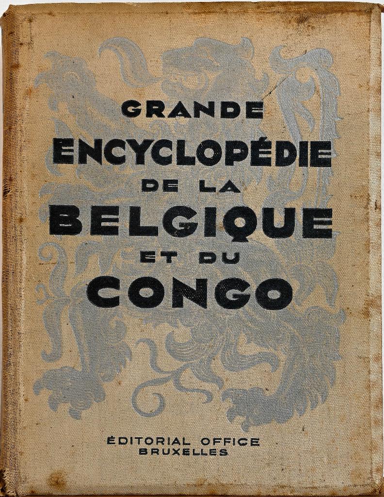 GRANDE ENCYCLOPEDIE DE LA BELGIQUE ET DU CONGO (TWEEDELIG), Livres, Enlèvement ou Envoi, Utilisé