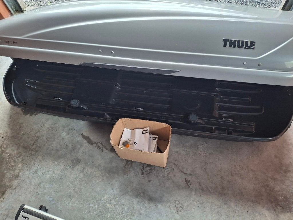 Dakkoffer THULE Motion 800, Autos : Divers, Coffres de toit, Utilisé, Enlèvement